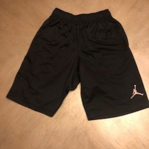 Jordan shorts, used, small boys, black